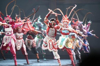 【文化中国行】“中华战舞”飒气凛然！舞剧《英歌》在穗首演