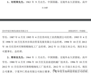 苏州华道生物IPO 欺诈后遗症：证监会处罚1150 万，小投资人法院启动追讨控制人刘明荣