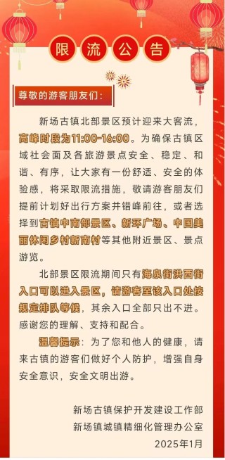 春节假期前三天上海多个景点“人从众”，这个郊区“水集”人流堪比市区