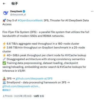 DeepSeek“开源周”收官