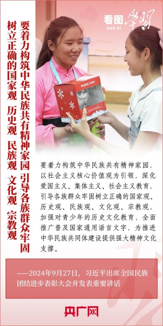 看图学习丨推进中华民族共同体建设总书记强调这是全党全国各族人民共同任务
