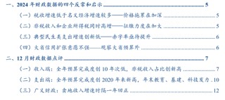 华创证券张瑜：2024年财政数据的四个反常和启示