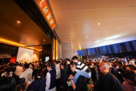 探访东城美的·东望府示范区开放盛况：打铁花、惊鸿舞、锡剧……一场非遗与园林交织的江南美学盛宴  第1张